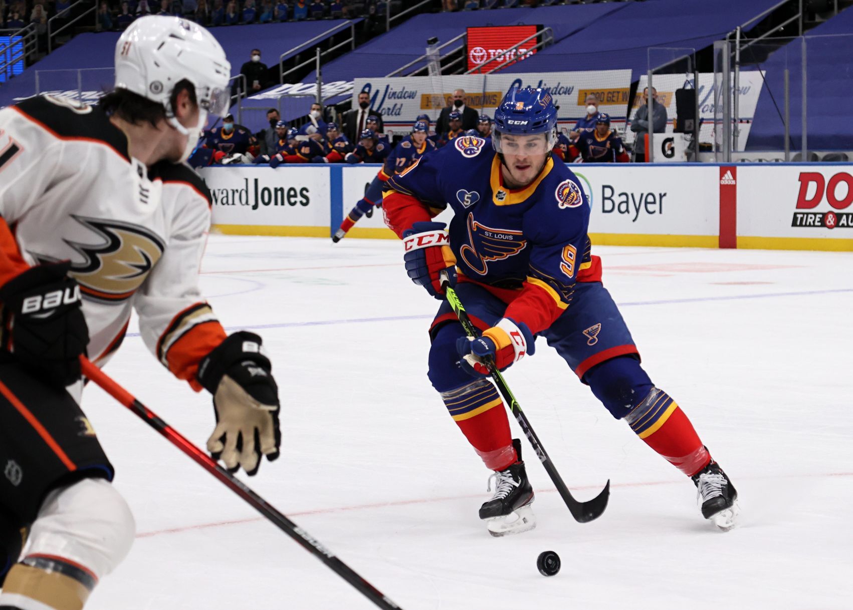 Anaheim Ducks vs St. Louis Blues